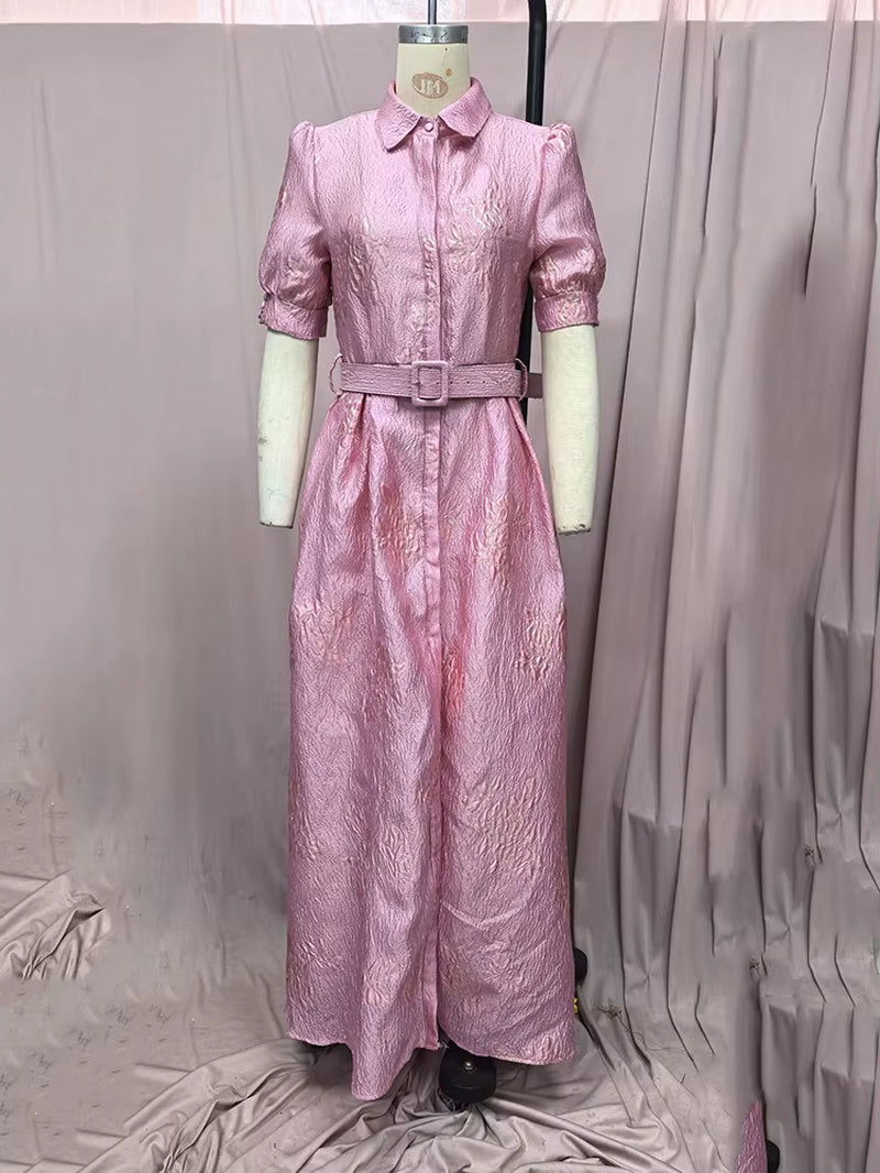 Radiant Elegance: Luxury Slim-Fit Long Dress for Women